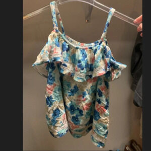 Abercrombie Kids - Floral peasant blouse
